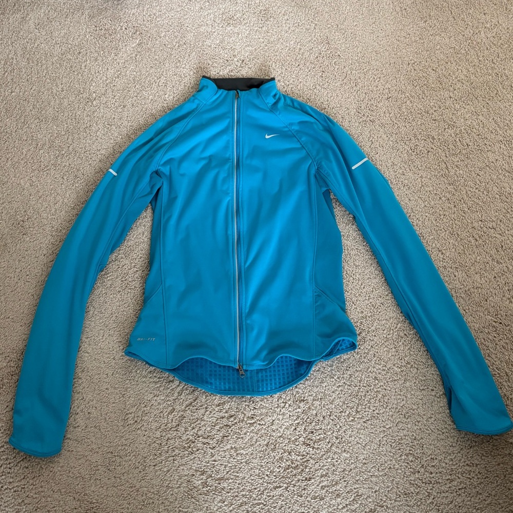 Nike Teal Lightweight Running Jacket